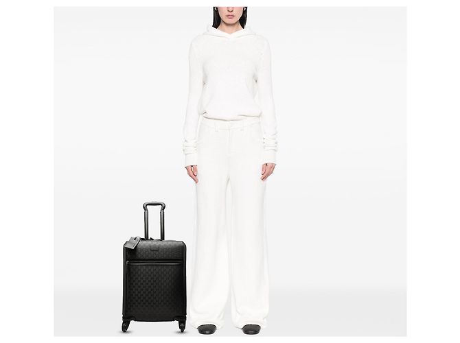 Borsa da viaggio Trolley Gucci GG Imprime Nera - vista 7