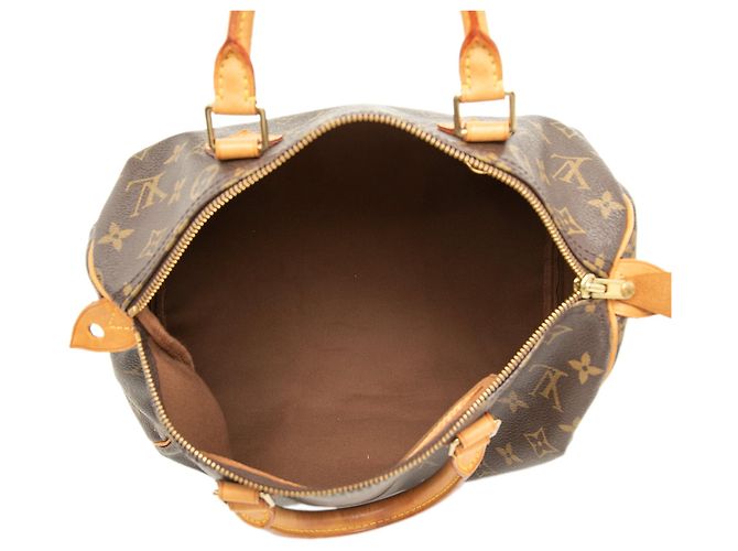 Borsa Boston Louis Vuitton Monogram Speedy 30 Marrone - vista 4