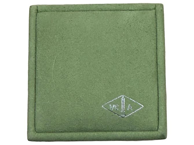 Pendente Vintage Alhambra in Malachite e Oro Giallo Van Cleef & Arpels - vista 4