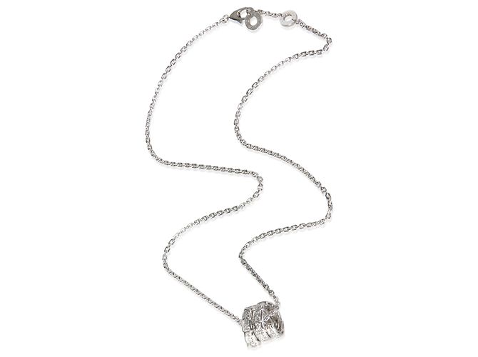 Bulgari Collana Serpenti Viper BVLGARI in oro bianco e diamanti - vista 2