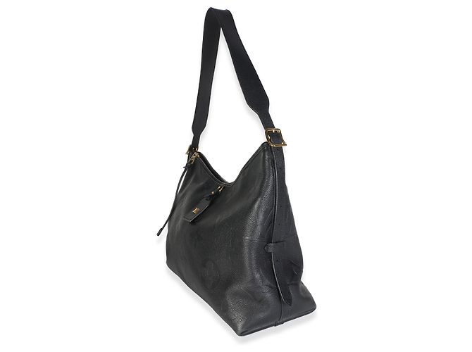 Louis Vuitton Black Monogram Empreinte Carryall MM - vista 3