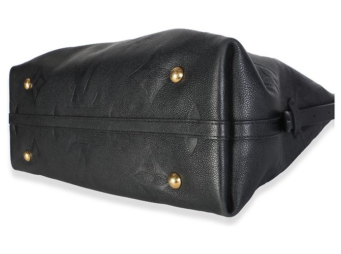 Louis Vuitton Black Monogram Empreinte Carryall MM - vista 6