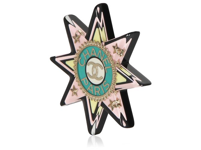 Gabrielle Chanel 2017 Stern-Brosche aus Resin - Ansicht 2