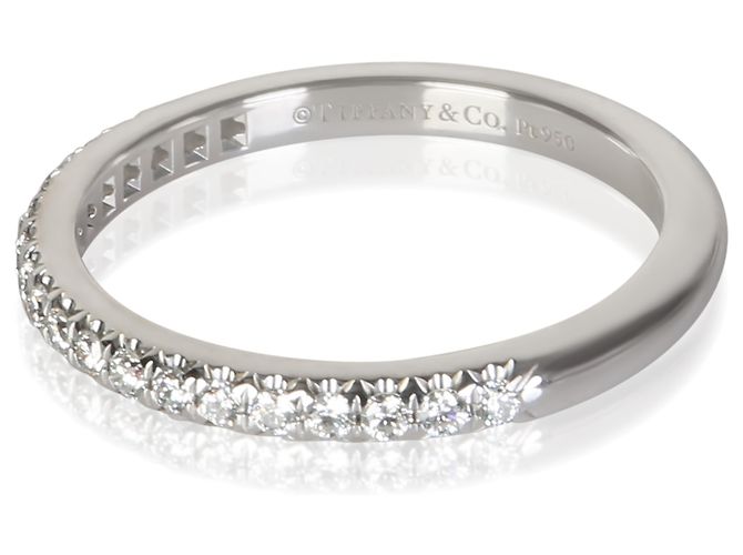 Tiffany & Co. Fascia Demi-Éternité Soleste in Platino e Diamanti - vista 3