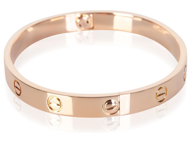 Bracciale Love Cartier in oro rosa - vista 2