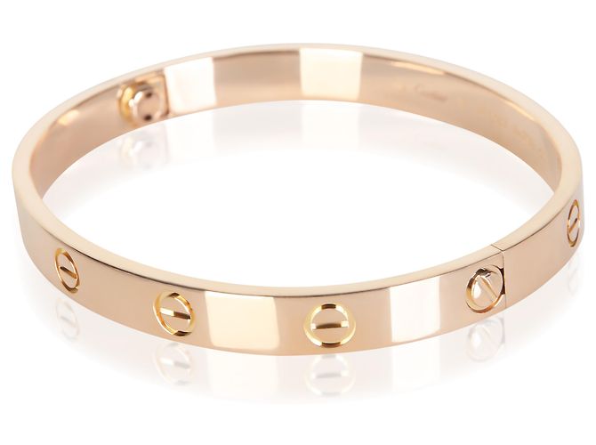 Bracciale Love Cartier in oro rosa - vista 3