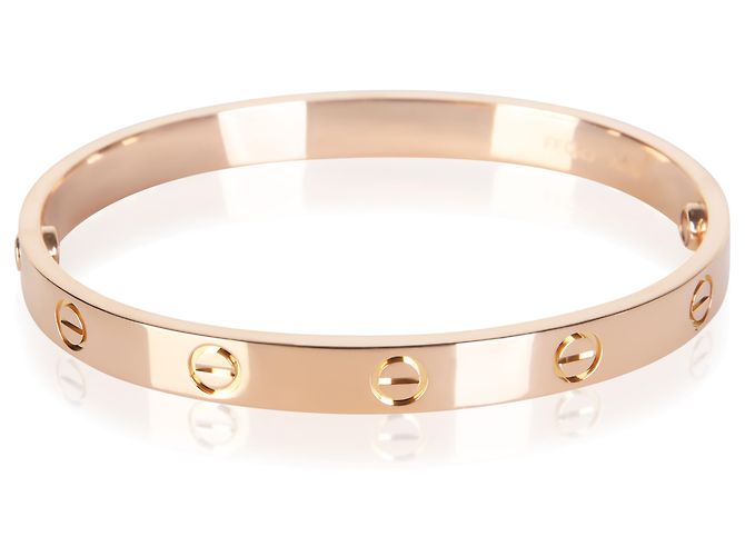 Bracciale Love Cartier in oro rosa - vista 4
