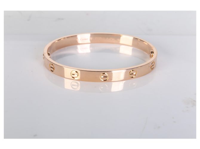 Bracciale Love Cartier in oro rosa - vista 6