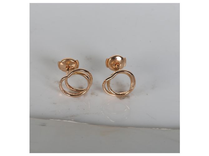 Hermès Rose Gold Vertige Coeur Ohrringe - Ansicht 5