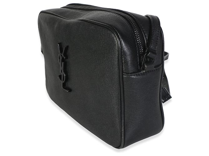 Autre Marque Borsa Lou Camera Monogram in pelle di vitello nera Saint Laurent - vista 3