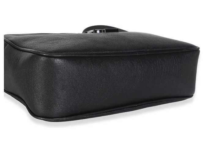 Autre Marque Borsa Lou Camera Monogram in pelle di vitello nera Saint Laurent - vista 7
