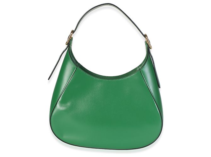 Bolsa de Ombro Prada em Couro de Bezerro Box Verde - vista 2