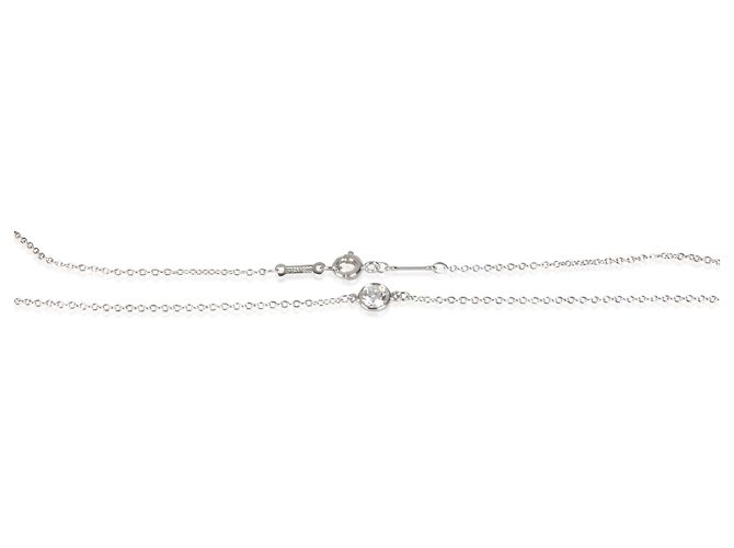 Collana Tiffany & Co. Platinum Diamond Elsa Peretti Diamonds By The Yard - vista 4