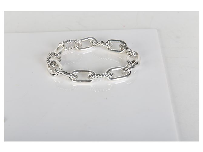 Bracciale a catena Madison David Yurman in argento sterling - vista 4