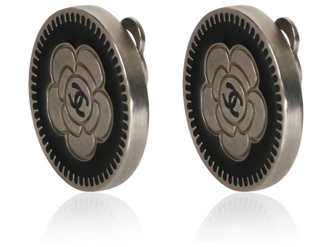 Gabrielle Pendientes Chanel 2006 Camelia - vista 2