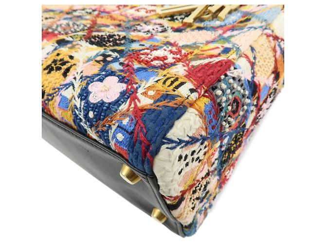 Christian Dior Lady Dior Embroidered Canvas Mini - vista 6