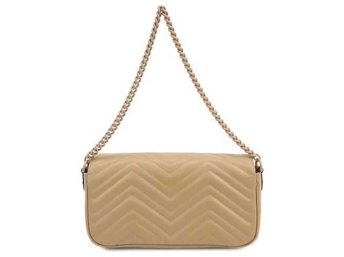 Gucci GG Marmont Monochrome Chain Matelasse Leather Small - vista 2