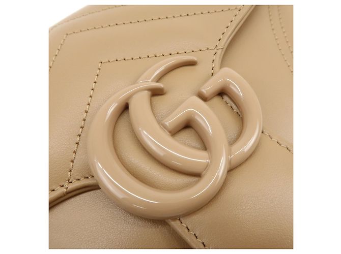 Gucci GG Marmont Monochrome Chain Matelasse Leather Small - vista 6
