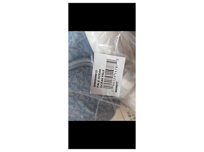 Michael Kors Merritt Monogramm Rucksack - Hellblau - Ansicht 4