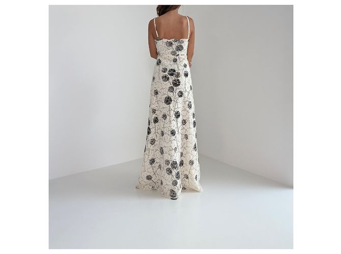 Valentino Frühjahr/Sommer 2013 Spitzenkleid mit Blumenmuster - Ansicht 11