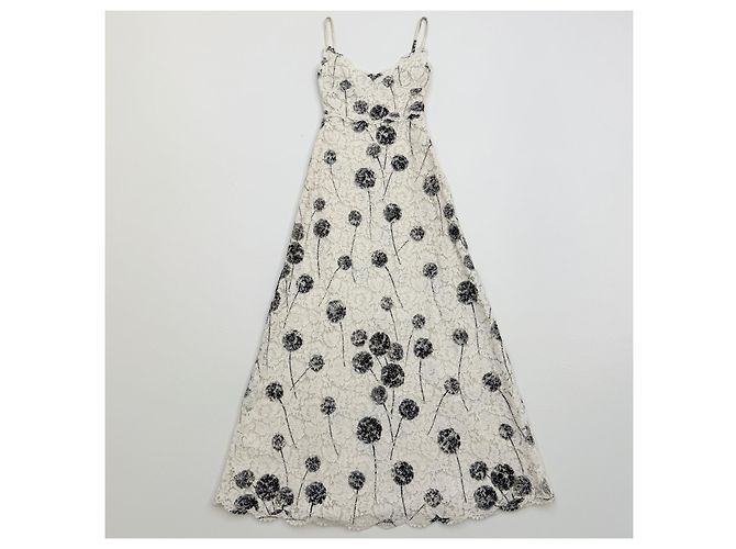 Valentino Frühjahr/Sommer 2013 Spitzenkleid mit Blumenmuster - Ansicht 5