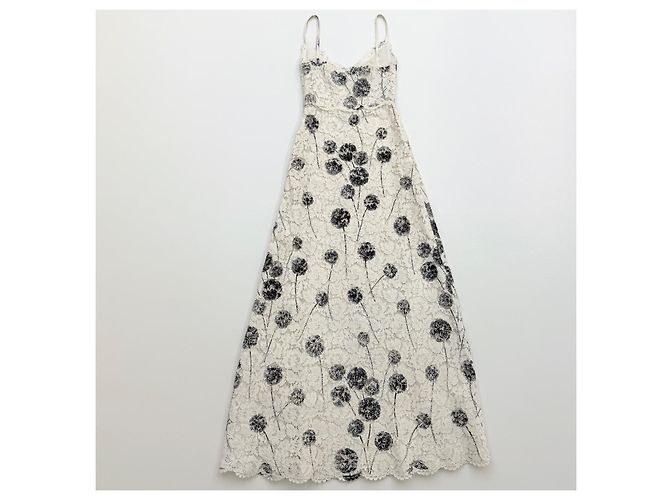 Valentino Frühjahr/Sommer 2013 Spitzenkleid mit Blumenmuster - Ansicht 6