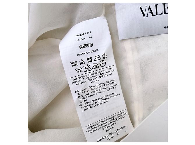 Valentino Frühjahr/Sommer 2013 Spitzenkleid mit Blumenmuster - Ansicht 8
