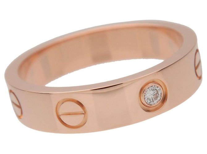 Cartier Love Ehering 1 Diamant 18K Roségold mit Diamant - Ansicht 5