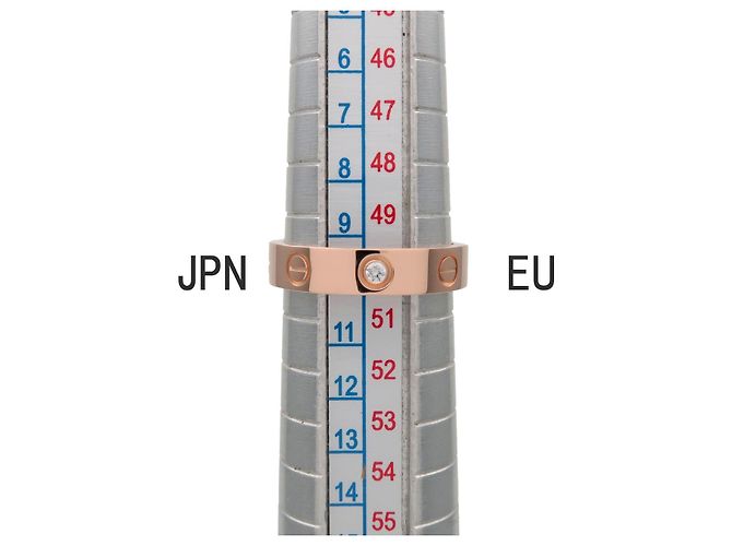 Cartier Love Ehering 1 Diamant 18K Roségold mit Diamant - Ansicht 6