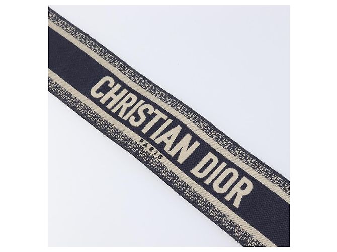 Tracolla Christian Dior in tela decorata - vista 5