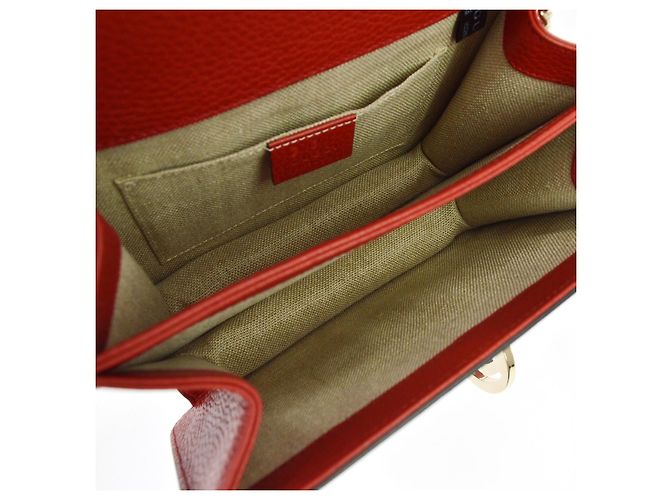 Gucci Interlocking Leather Small - vista 3