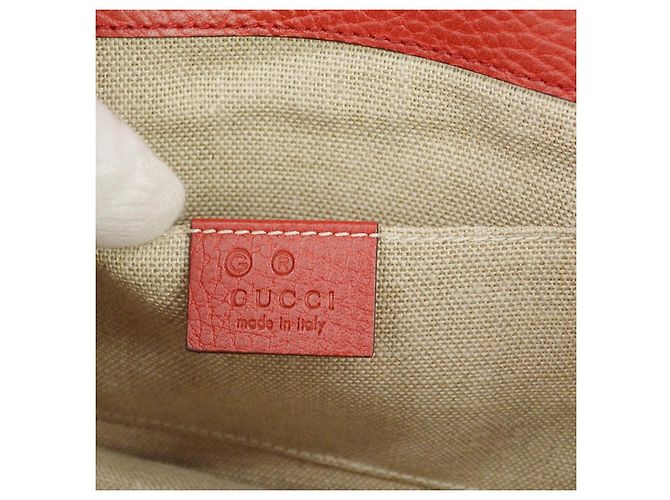 Gucci Interlocking Leather Small - vista 4
