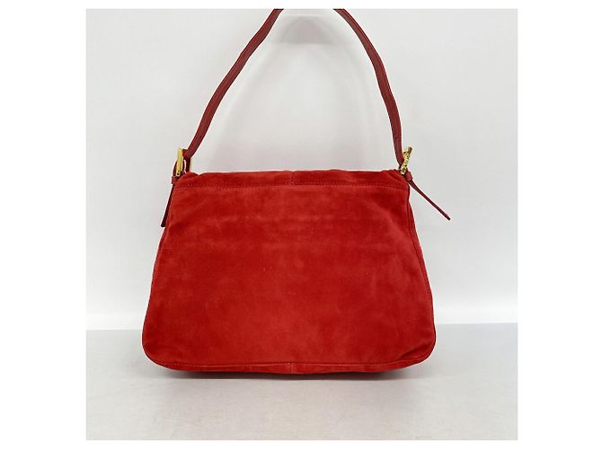 Borsa a secchiello Fendi Mamma Bucket in camoscio - vista 9