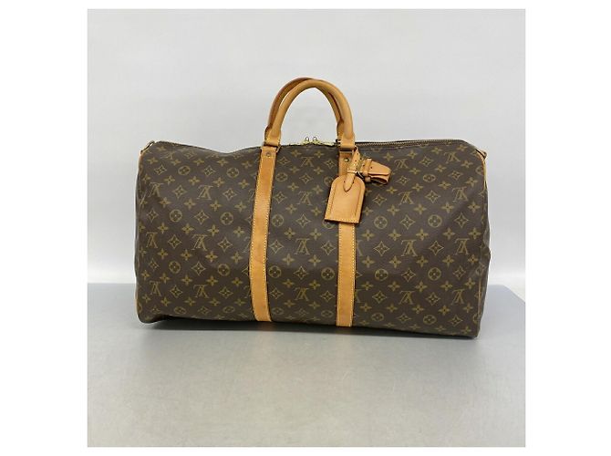 Louis Vuitton Boston Monogram Keepall Bandoulière 55 - vista 10