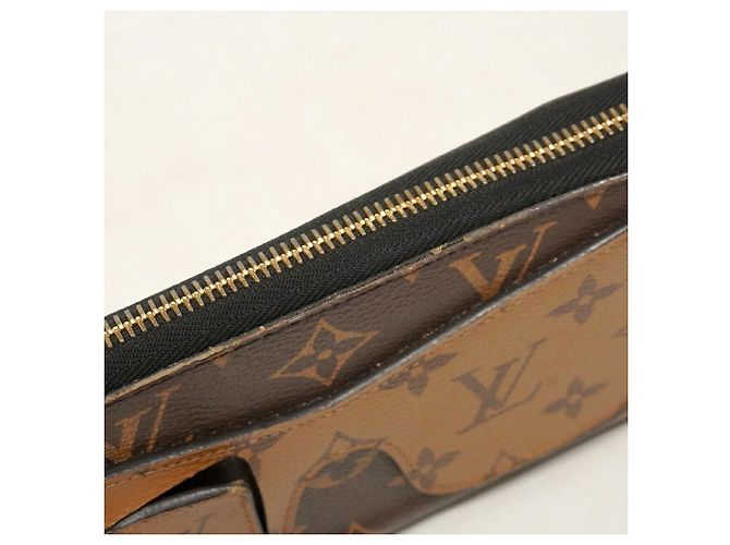 Louis Vuitton Monogram Reverse Zippy Shady Langbeutel - Ansicht 7