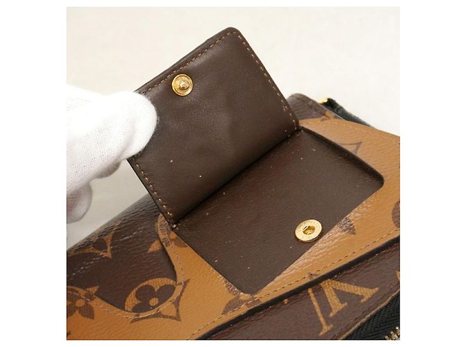 Louis Vuitton Monogram Reverse Zippy Shady Langbeutel - Ansicht 9