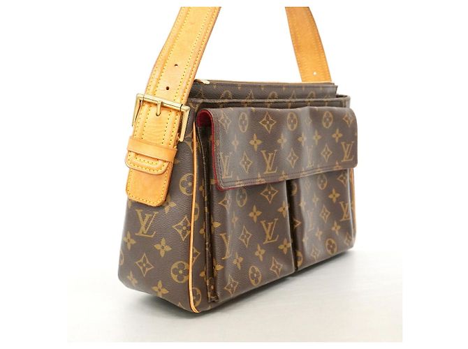 Borsa a tracolla Louis Vuitton Monogram Vivacite GM - vista 2