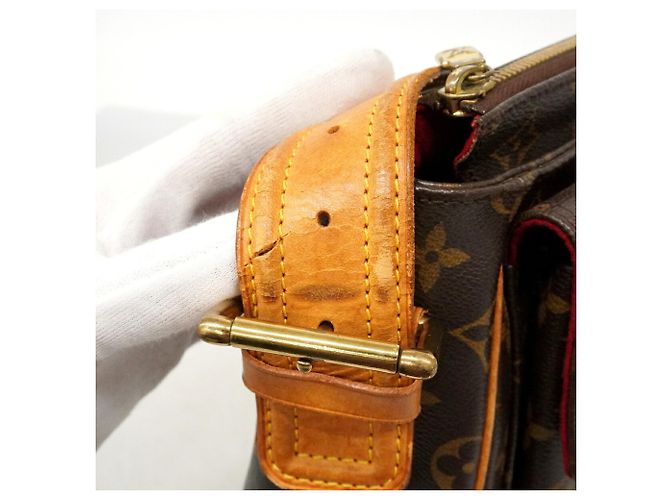 Borsa a tracolla Louis Vuitton Monogram Vivacite GM - vista 6