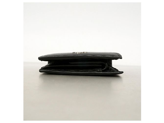 Fendi Black Leather Bi-fold Wallet - view 3
