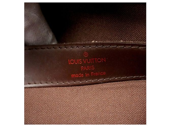 Borsa a tracolla Louis Vuitton Damier Naviglio N45255 Ebene da uomo - vista 5