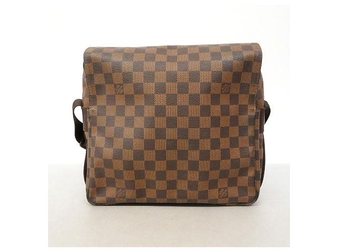 Borsa a tracolla Louis Vuitton Damier Naviglio N45255 Ebene da uomo - vista 9
