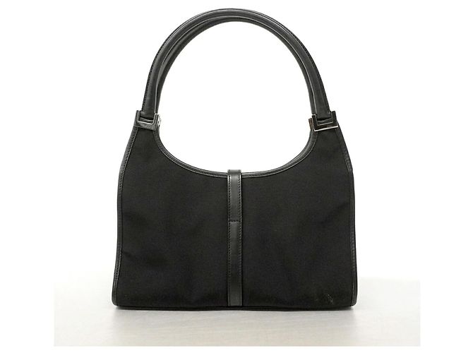 Borsa Gucci Jackie in tela nera - vista 10