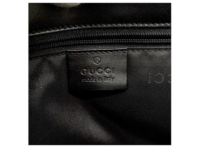 Borsa Gucci Jackie in tela nera - vista 5