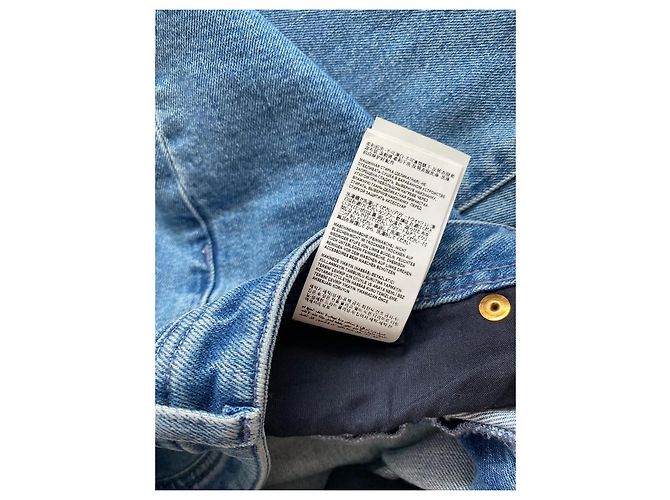 Versace Jeans Blu Denim con Motivo Greca Rosa - vista 7