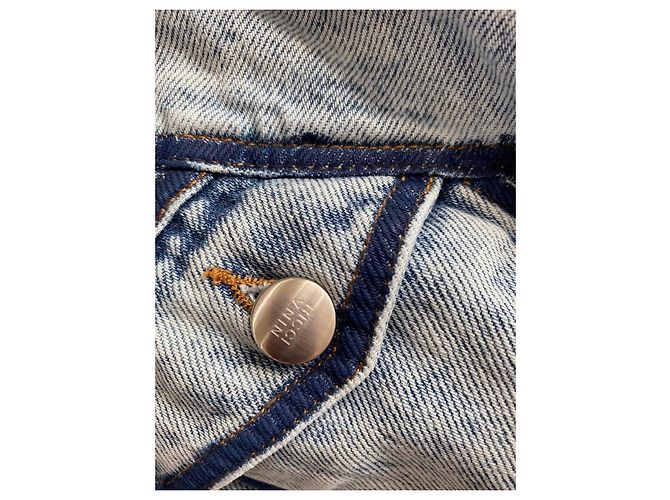 Nina Ricci hellblaue Jeansjacke - Ansicht 3