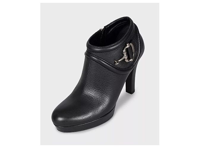 Stivaletti Gucci in pelle nera NWB - EU 39 usati - vista 3