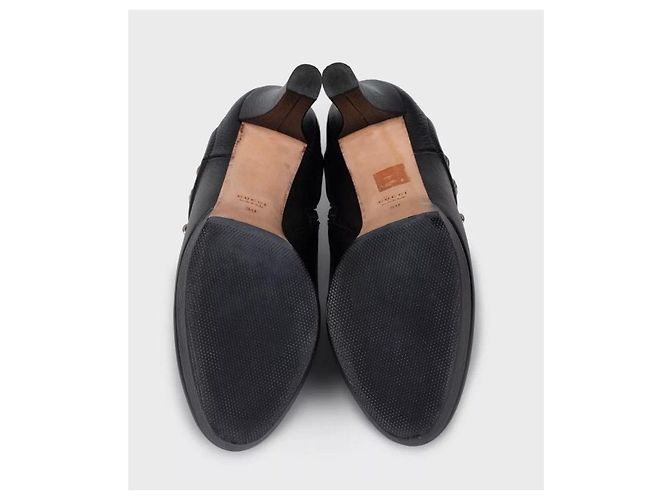 Stivaletti Gucci in pelle nera NWB - EU 39 usati - vista 5
