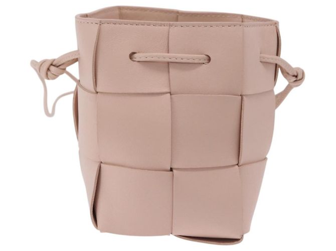 Bottega Veneta Cassette Bucket Maxi Intrecciato Leather with Beaded Details Mini - vista 2