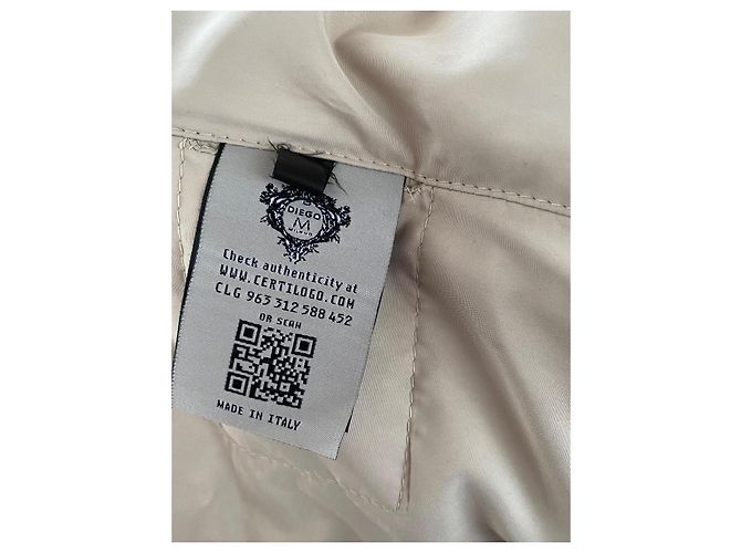 Autre Marque Diego M Cream Wool Coat - view 7