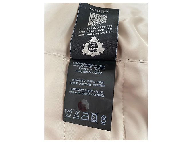 Autre Marque Diego M Cream Wool Coat - view 8